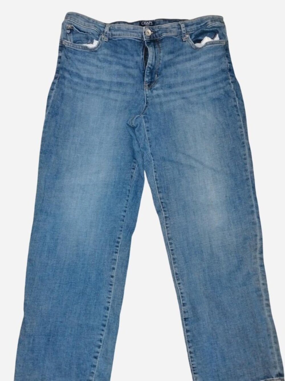 Chaps Blue Slim Boyfriend Jeans